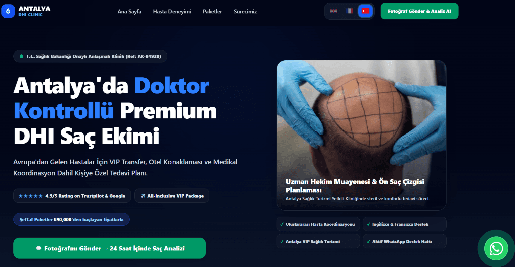 Antalya DHI Saç Ekimi & Sağlık